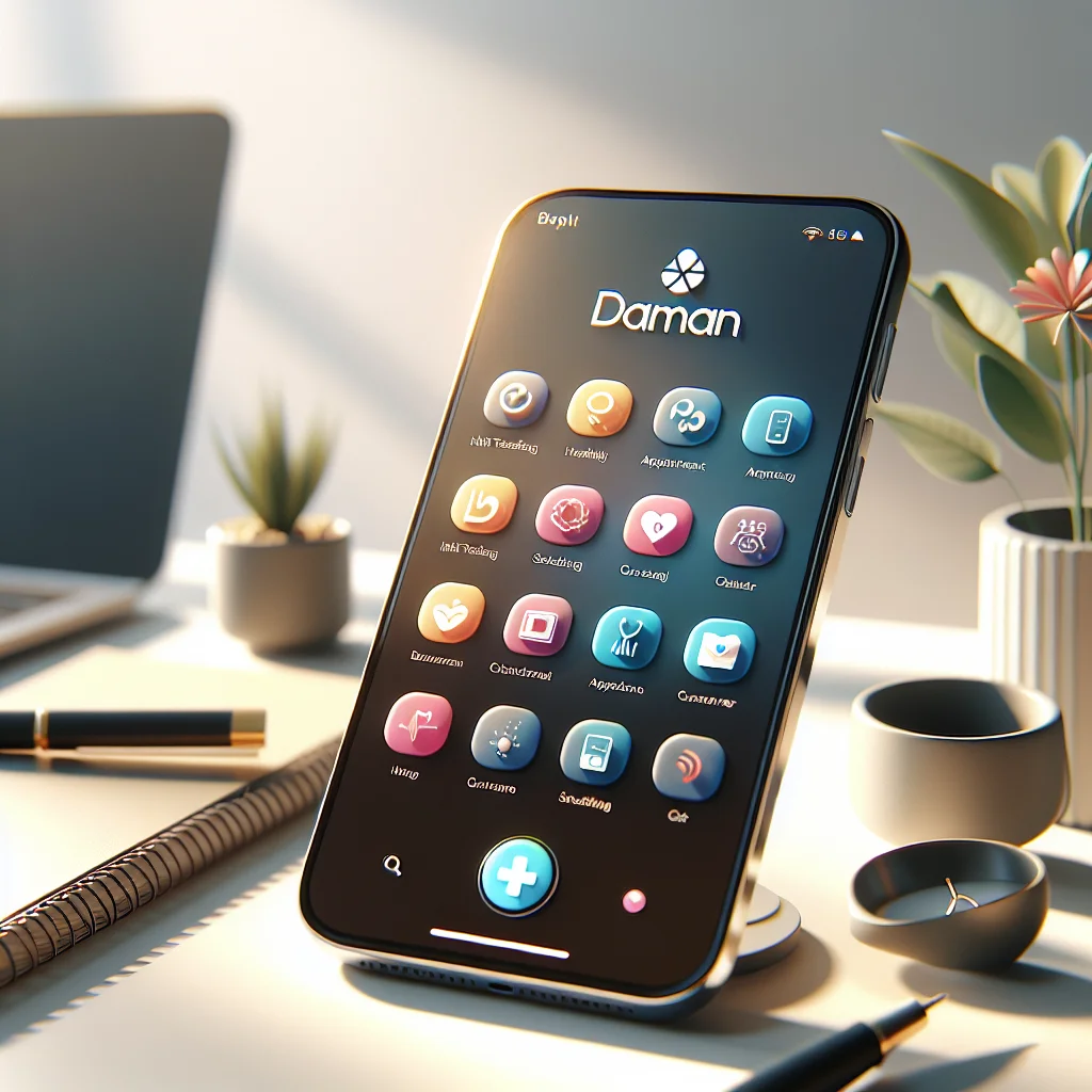 Overview of Daman app features