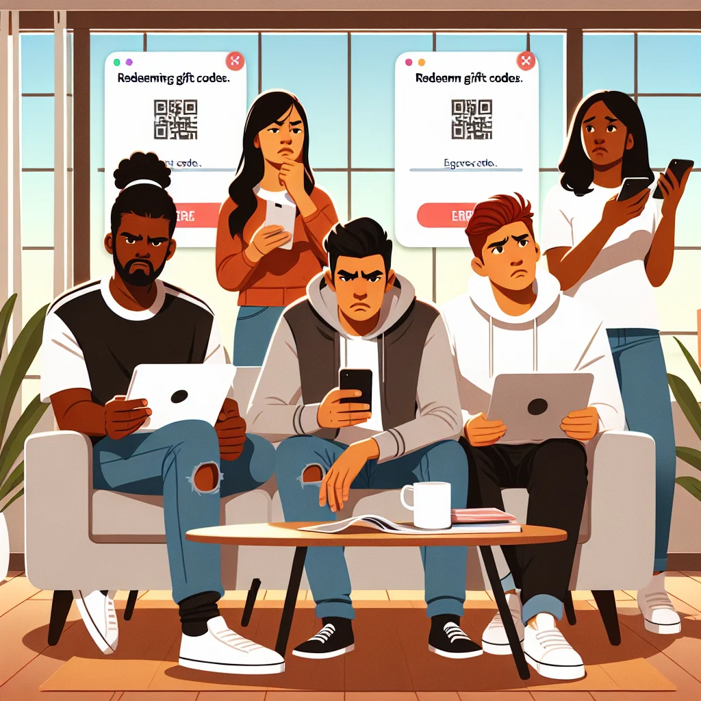 Common issues while redeeming Daman gift codes