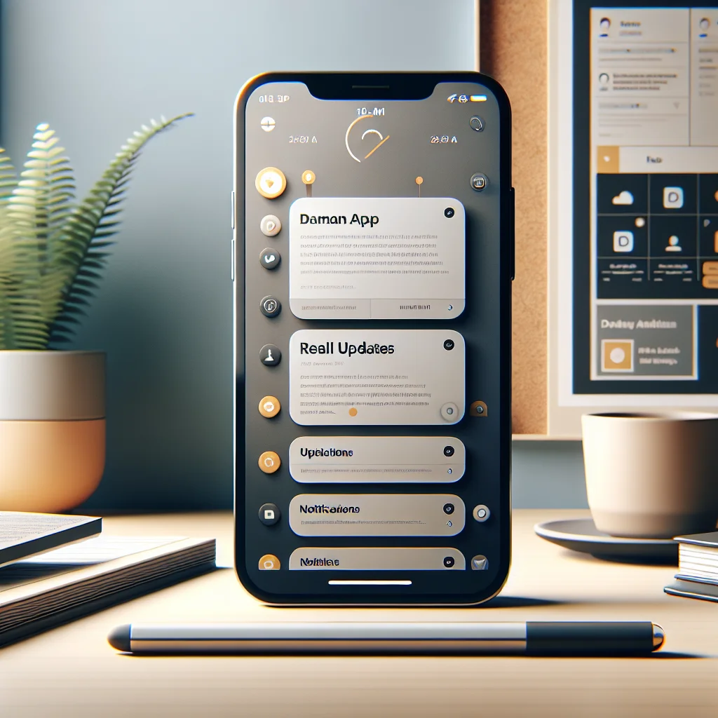 Daman app real-time updates and notifications feature