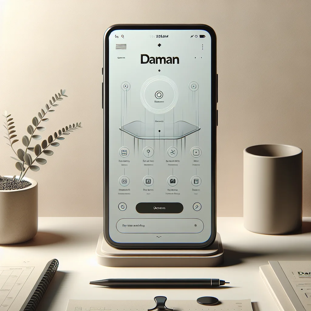 Daman application interface
