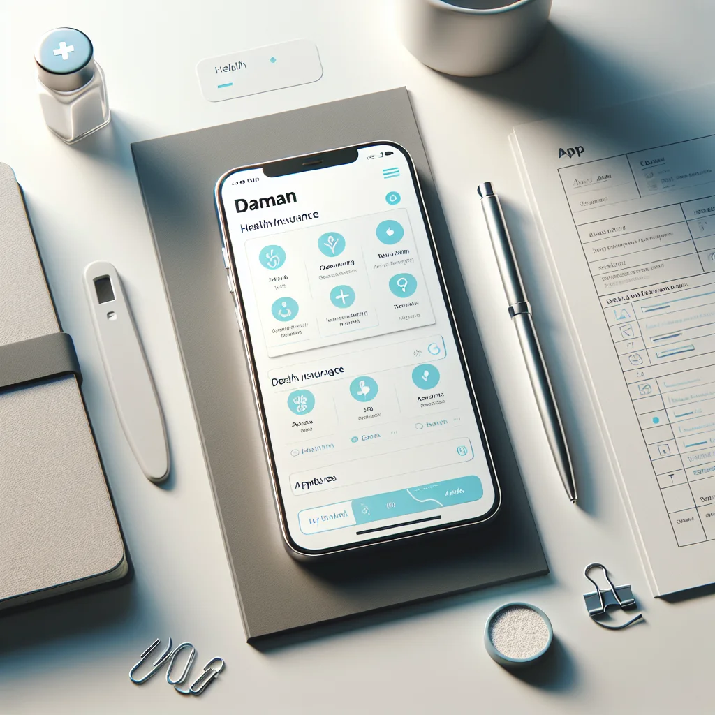 Overview of the Daman app features