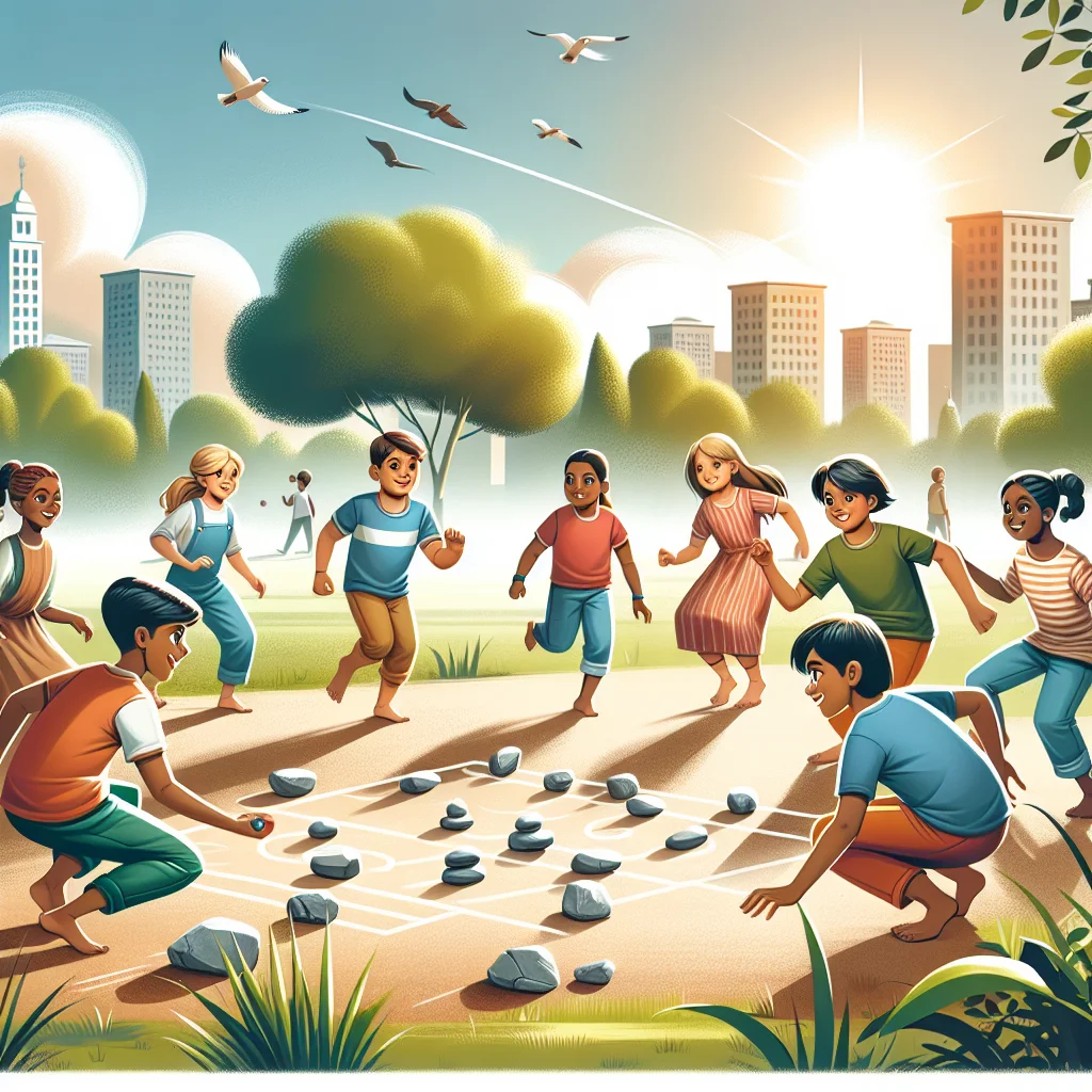 Illustration of Daman game basics