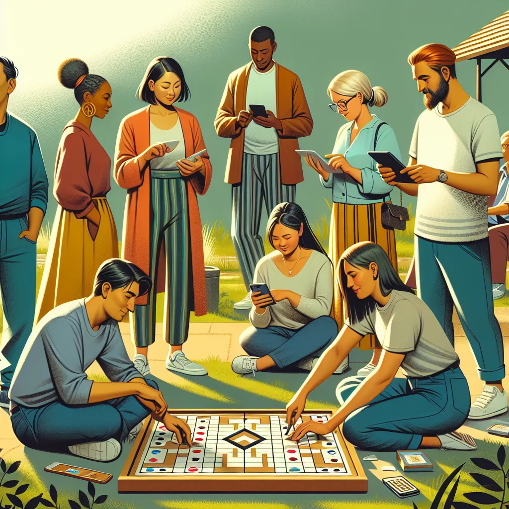 Using technology for Daman game