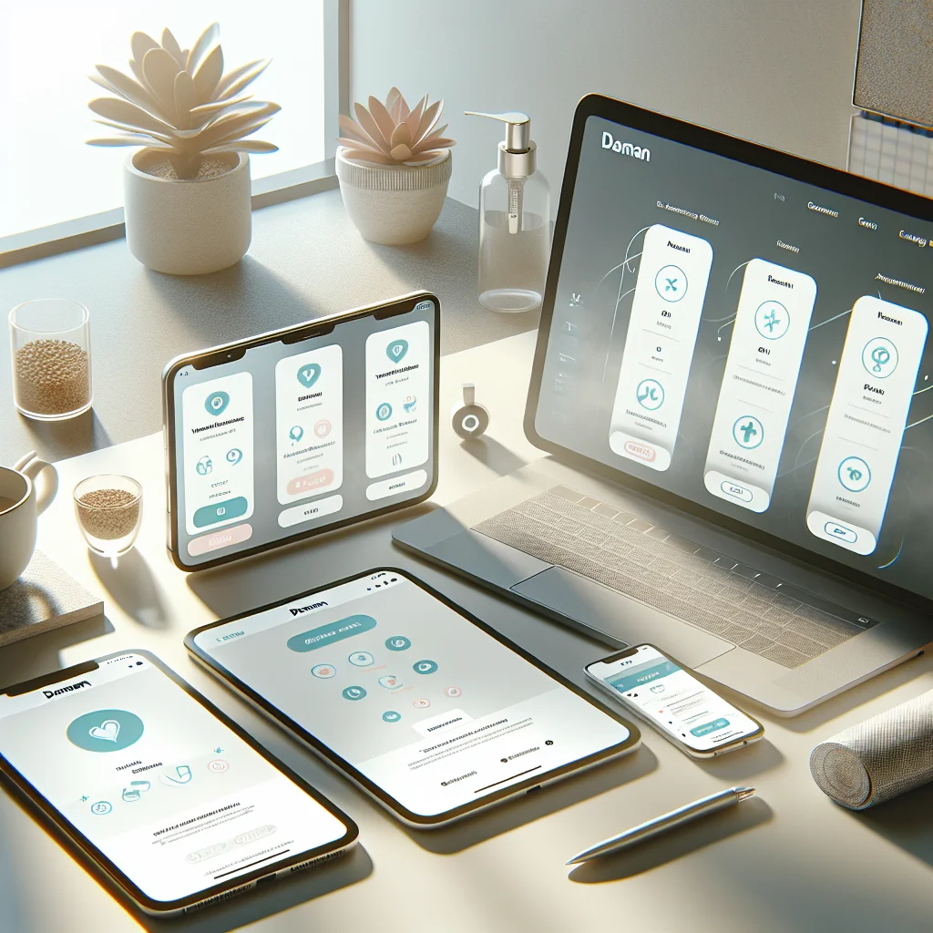 Overview of the Daman App features