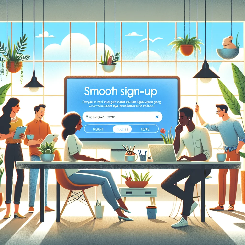 Tips for Smooth Sign-Up