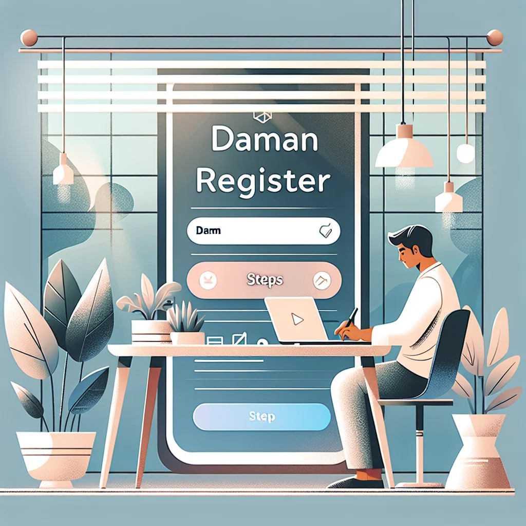 Steps to register on the Daman App